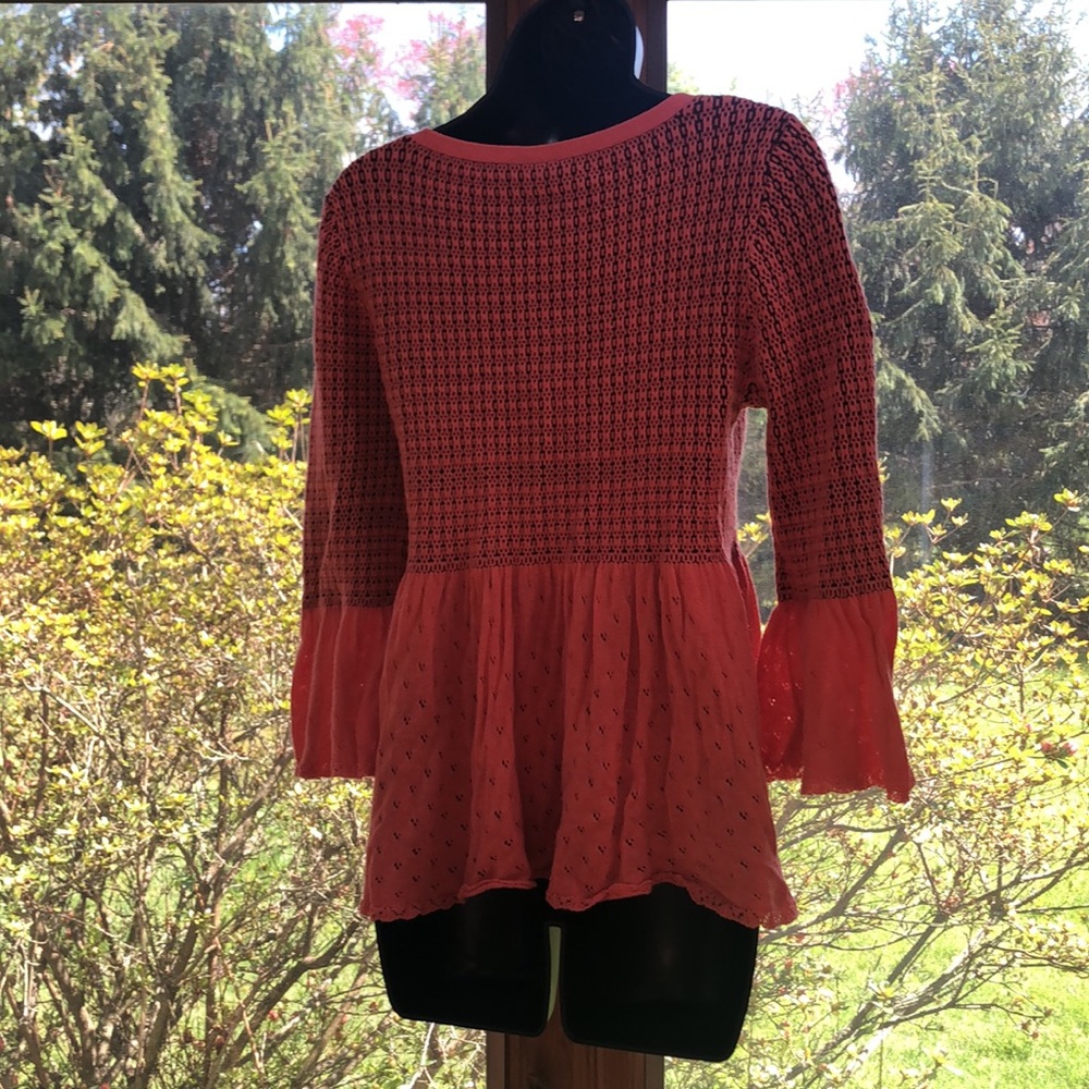 Free People Coral Button-Up Cardigan - Picture 4 of 8